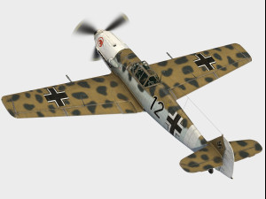 Messerschmitt Bf 109 E4 3D Model