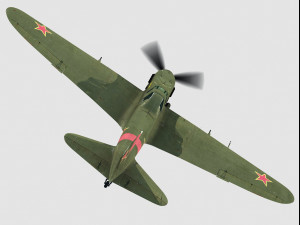 Ilyushin il-2 Sturmovik single seat Modelo 3D