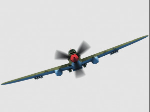 Ilyushin il-2 Sturmovik single seat Modelo 3D