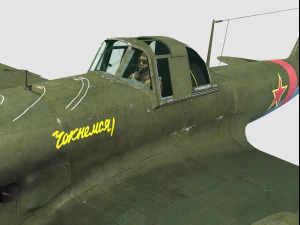 Ilyushin il-2 Sturmovik monoposto Modello 3D