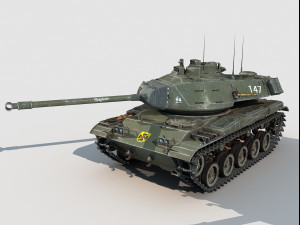 M-41 Walker Bulldog 3Dモデル