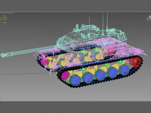 M-41 Walker Bulldog 3D Model