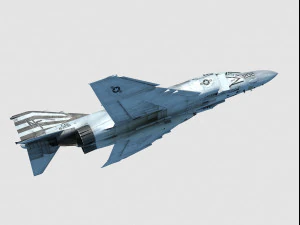 McDonnell Douglas F-4 S Phantom II Modello 3D