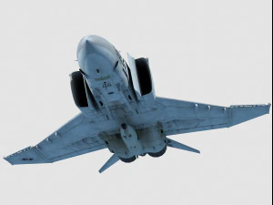 McDonnell Douglas F-4 S Phantom II Modello 3D