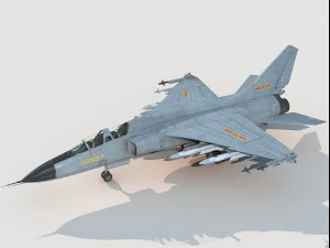 Xian JH-7 Flounder 3D Model