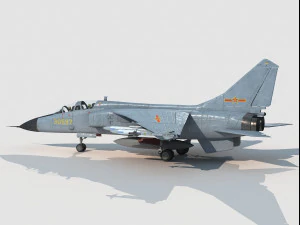 Xian JH-7 Flounder 3D Model