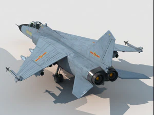 Xian JH-7 Flounder 3D Model