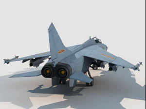Xian JH-7 Flounder 3D Model