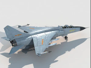 Xian JH-7 Flounder 3D Model
