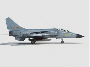 Xian JH-7 Flounder 3D Model