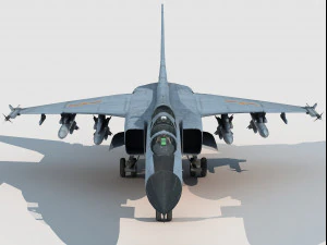 Xian JH-7 Flounder 3D Model