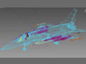 Xian JH-7 Flounder 3D Model
