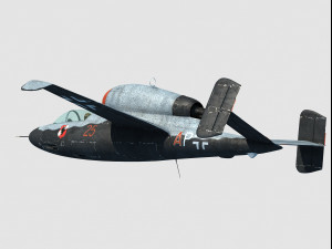 Heinkel He 162 Volksjager Model 3D