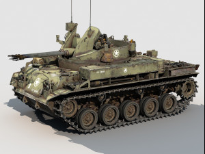 M-42 Duster Model 3D