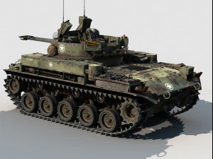 M-42 Duster 3D Model