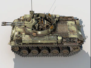 M-42 Duster 3D Model