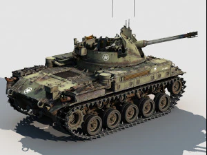 M-42 Duster 3D Model