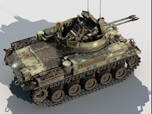 M-42 Duster 3Dモデル