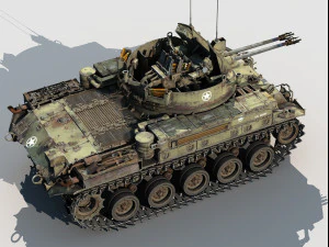 M-42 Duster 3D Model