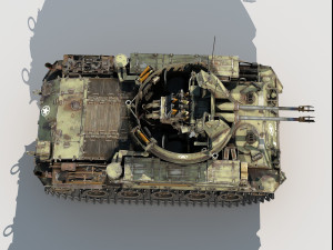 M-42 Duster 3Dモデル