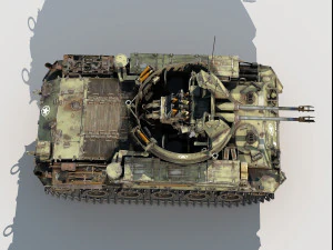 M-42 Duster 3D Model