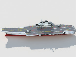 CV-16 Liaoning 3D Модель