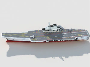 CV-16 Liaoning 3D Model