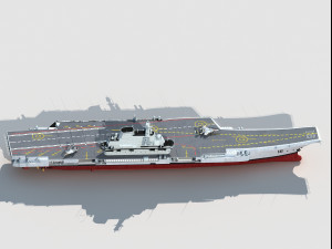 CV-16 Liaoning 3D Модель