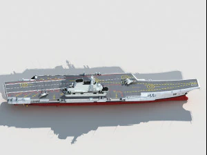 CV-16 Liaoning 3D Model