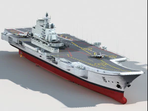 CV-16 Liaoning 3D Model