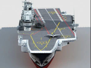 CV-16 Liaoning 3D Model