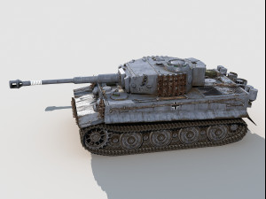Panzer VI Tiger I Late version 3D 模型