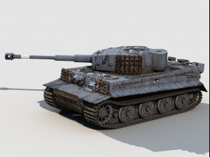 Panzer VI Tiger I Late version 3D 模型