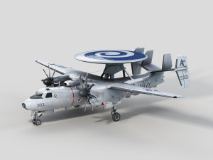 Northrop Grumman E2D Hawkeye 3D 模型