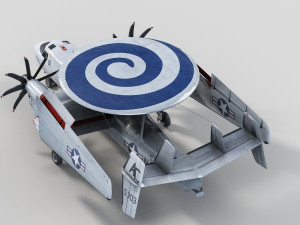 Northrop Grumman E2D Hawkeye 3D Model