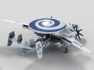Northrop Grumman E2D Hawkeye 3D Model