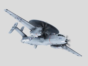 Northrop Grumman E2D Hawkeye 3D Model