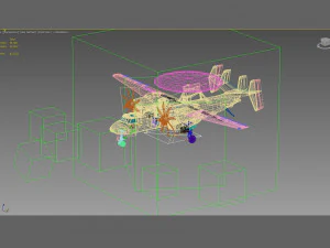 Northrop Grumman E2D Hawkeye 3D Model
