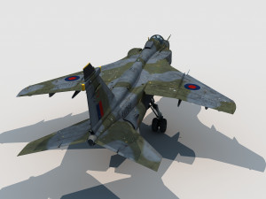 SEPECAT Jaguar British version 3Dモデル