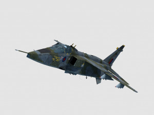 SEPECAT Jaguar British version 3Dモデル