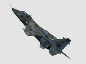 SEPECAT Jaguar British version 3Dモデル