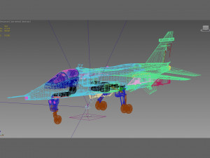 SEPECAT Jaguar British version 3Dモデル