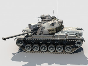 M-48 A3 Patton 3D 模型