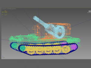 T-249 Vigilante 3D 模型