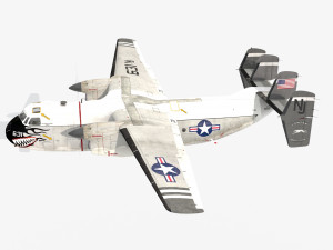 Grumman C-2 A Greyhound 3D Model