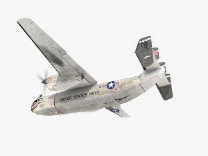 Grumman C-2 A Greyhound 3D Model