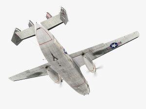 Grumman C-2 A Greyhound 3D Model