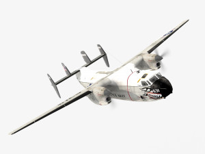 Grumman C-2 A Greyhound 3D Model