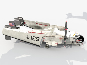 Grumman C-2 A Greyhound 3D Model