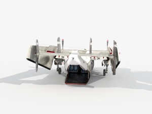 Grumman C-2 A Greyhound 3D Model